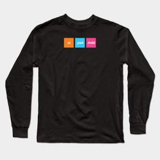 EXTENSION DESIGNER Long Sleeve T-Shirt